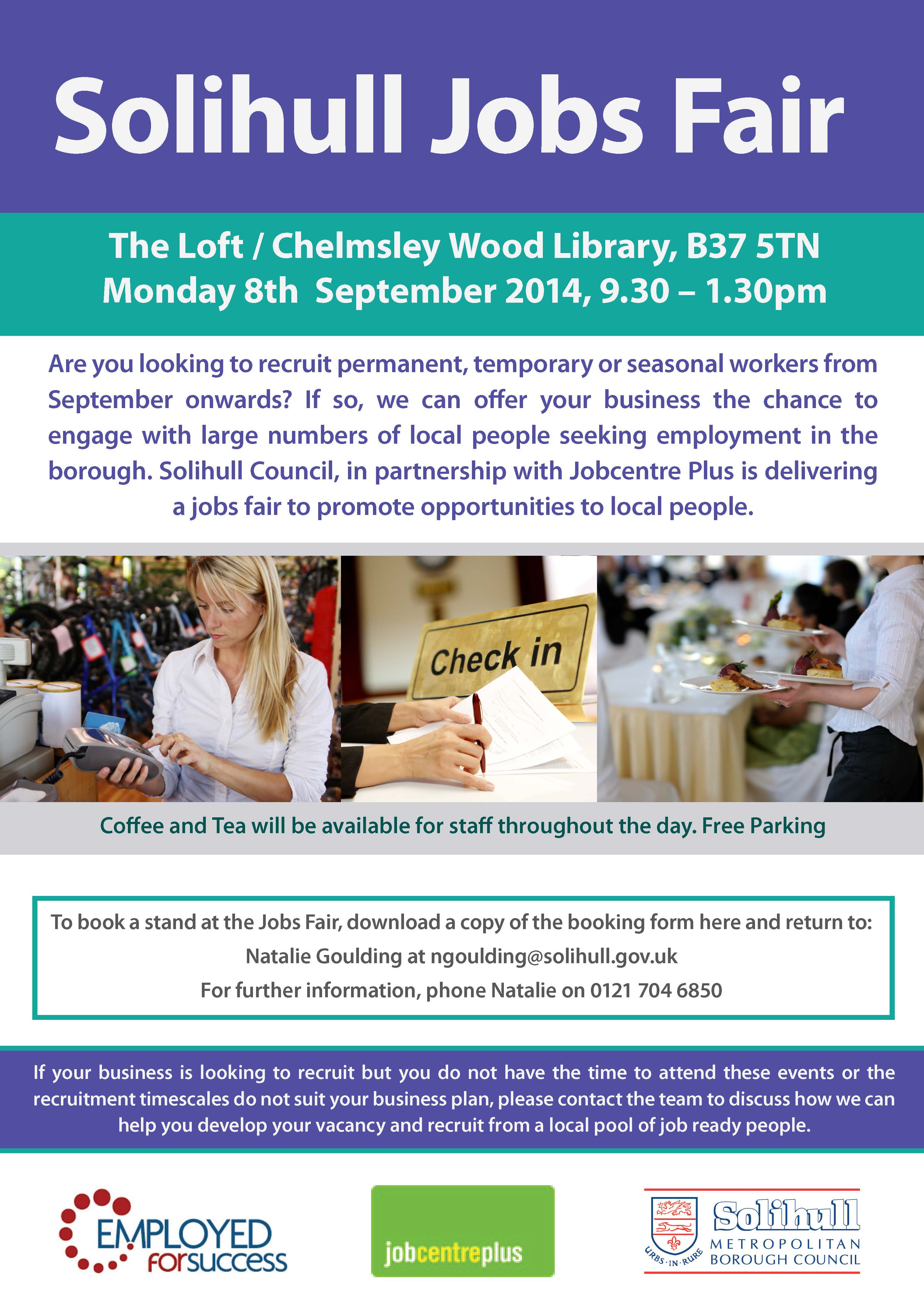 Solihull Jobs Fair 