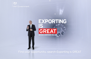 Exporting is GREAT - major opportunities programme launches